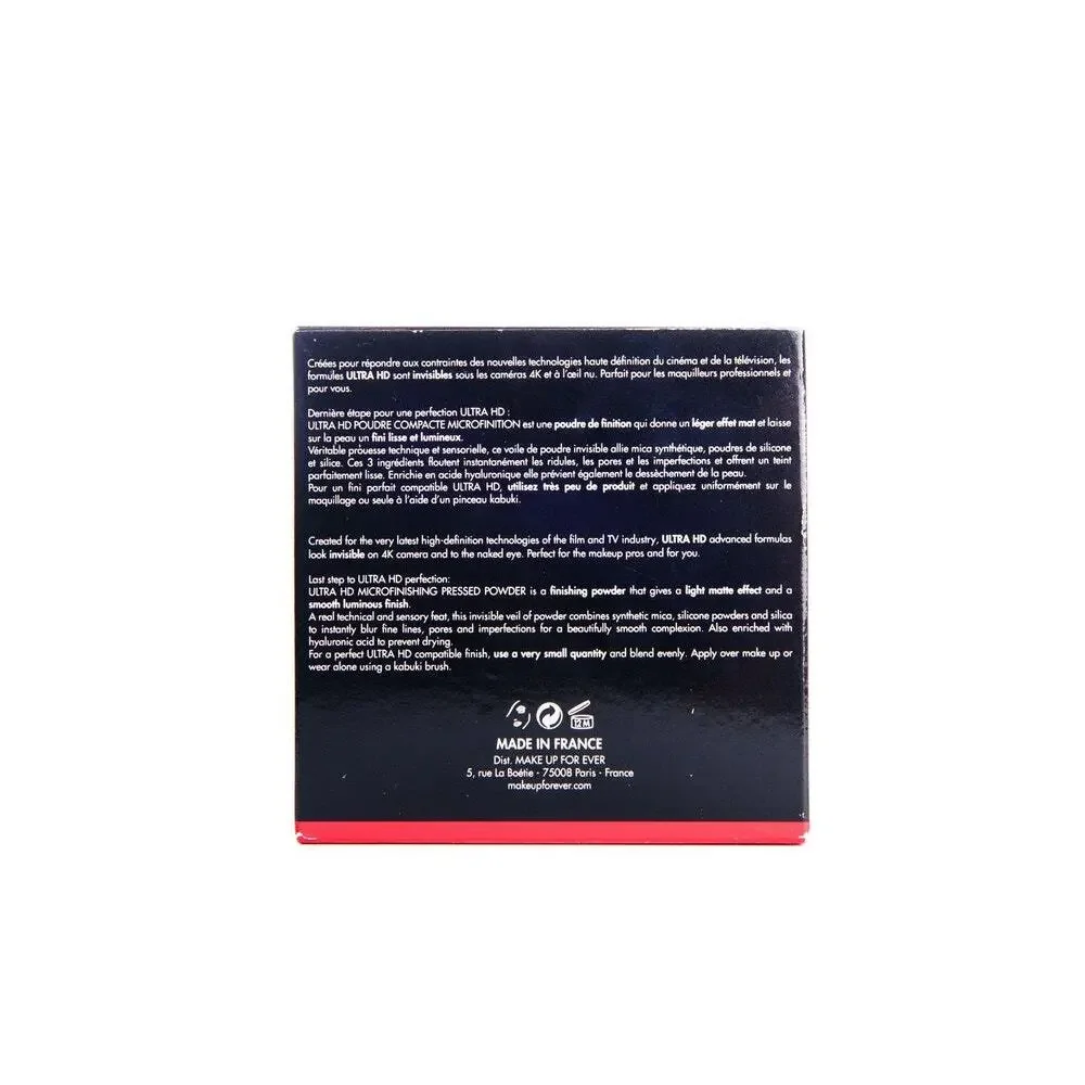 Make Up For Ever Ultra HD Microfinish Pressed Powder Translucent Blur Matte 6.2g